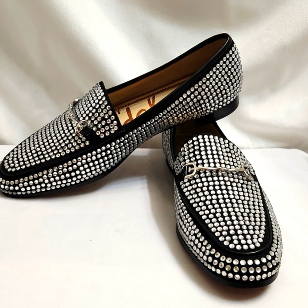 Sam Edelman Loraine Glitz Loafers (W Size 7.5) - Picture 7 of 15
